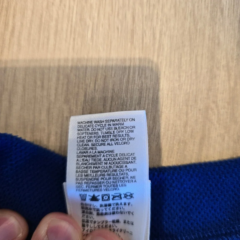 The North Face Mens Blue Fleece Pullover Long Sleeve Shirt Large‎ V0102116